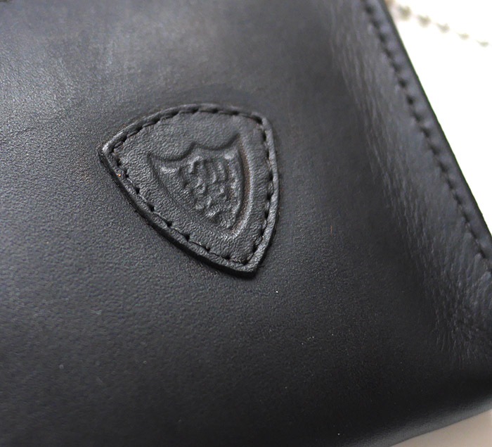 HTC Sunset L-zip Wallet Flower Cowhide #1_1 TQS B / Black