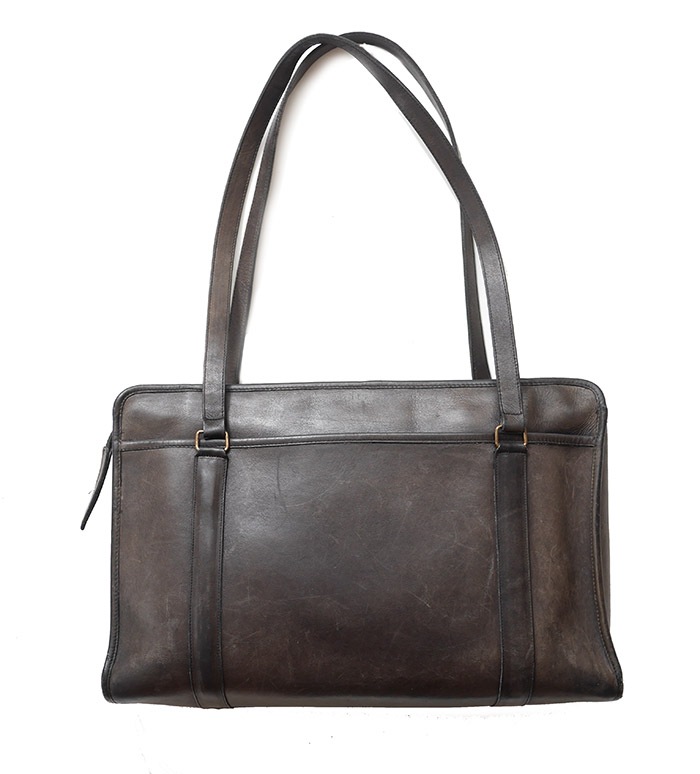 PANTY Original Design "OLD COACH" Vintage Tote Bag / No.46