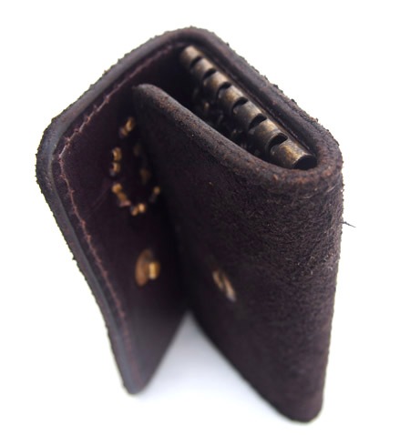 HTC Key Case Flower Suede #2 TQS B / D Brown