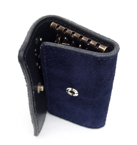 HTC Key Case Flower Suede #2 TQS N / Navy