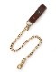 HTC SUNSET Wallet Chain Small Flower #5 TQS B / Brown
