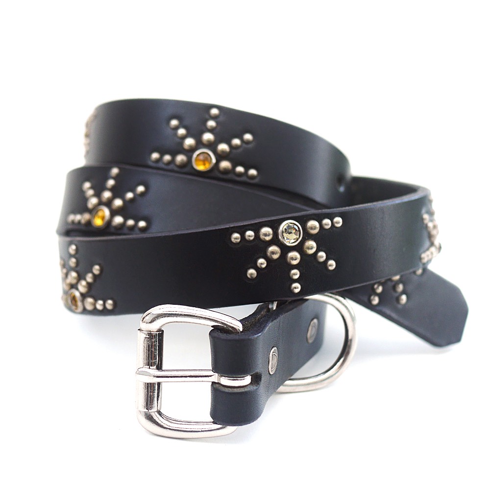 HTC Sunset Belt Sunray Narrow Studs N / Black 1.0