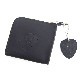 HTC Sunset L-zip Wallet Flower Cowhide #1 TQS N / Black