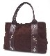 HTC SUNSET Tote Bag Flower Suede #2 TQS N / Brown|BAG|【 HTC / HTC SUNSET GooDs 】 