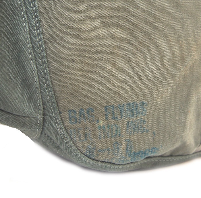 IrregulaR by ZIP STEVENSON Vintage Military Shoulder Bag Zipper #1 / Khaki