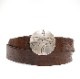 CHAFF DESIGN�̥���ա��ǥ������Native Round Stampd Buckle