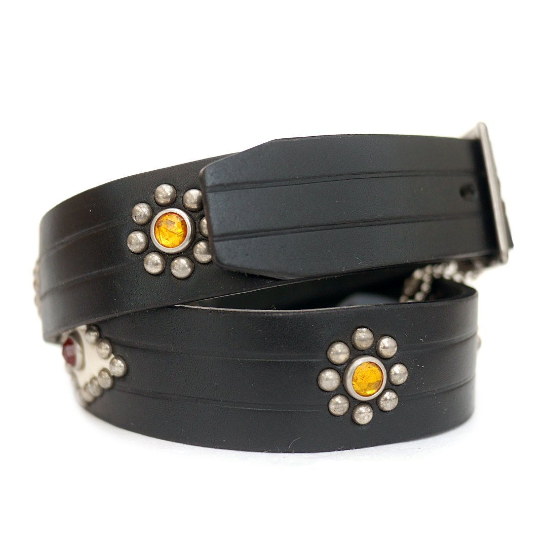 HTC Sunset White Diamond Dual-Track Belt 1.5 N / Black