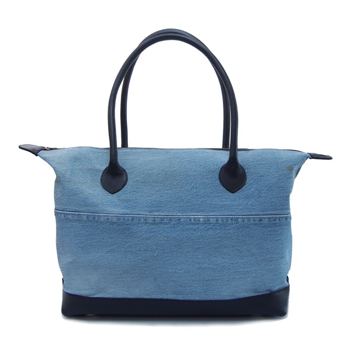 超美品！HTCトートバッグ HTC ITALY/エイチティーシー BIG TOTO BAG grey 大きめ