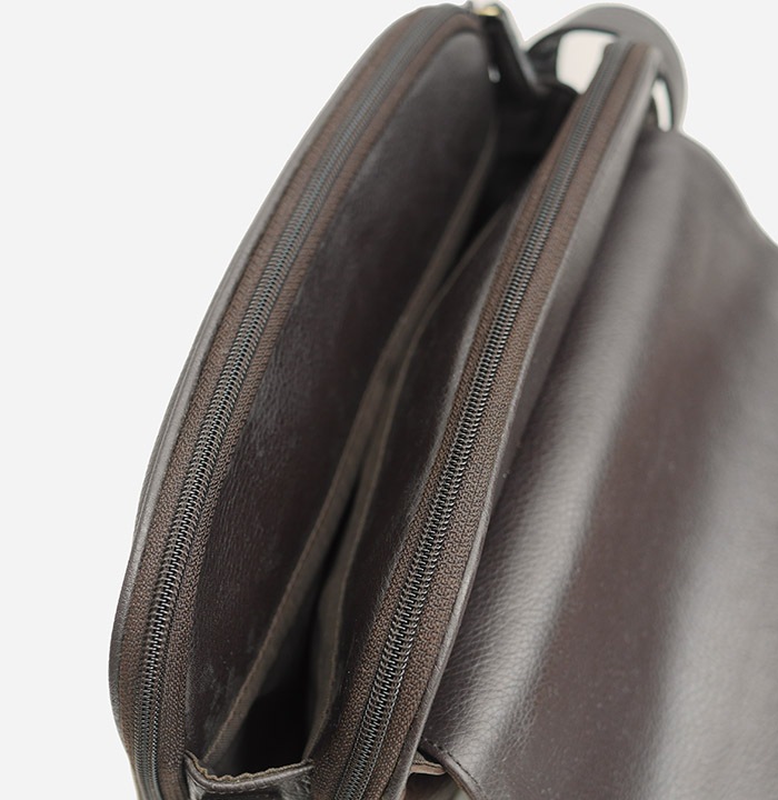 Vintage Shorder Bag / DK BROWN