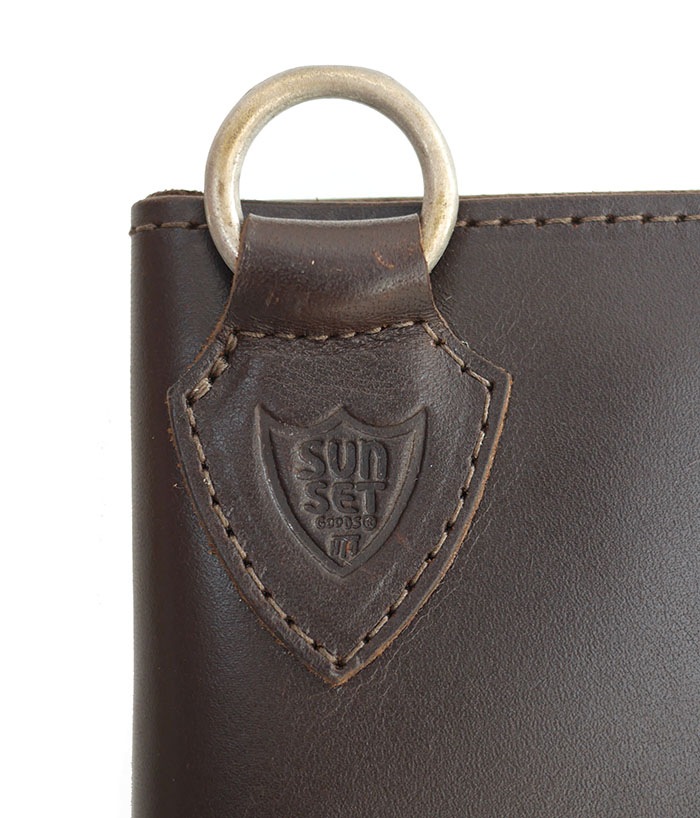 ��ͽ����ա�HTC Sunset Short Wallet Flower TQS N / D Brown