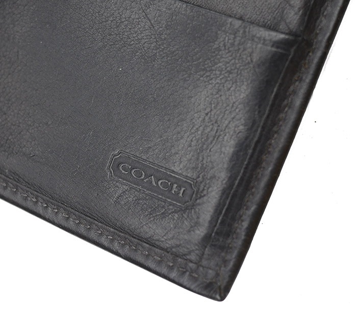 PANTY Original Design "OLD COACH" Vintage Remake Studs Leather Wallet / 