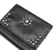 PANTY Original Design "OLD COACH" Vintage Remake Studs Leather Wallet / 