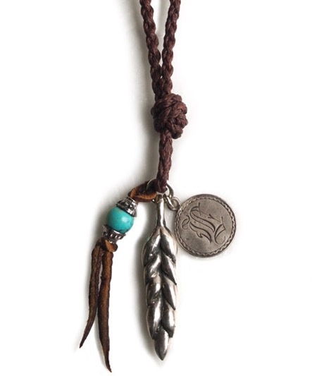 CHAFF DESIGN̥աǥWheat & Woven Turquoise Necklace