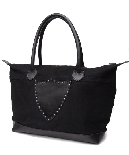 別注 HTC Leather Tote Bag BLACK