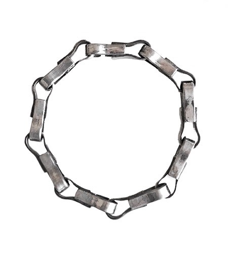 CHAFF DESIGN�̥���ա��ǥ������Silver Chain Loop Bracelet / Slim
