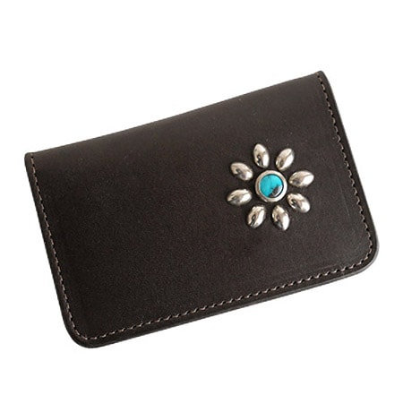 HTC SUNSET Card Case Flower TQS N / D Brown