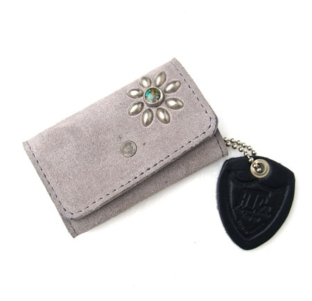 HTC Key Case Flower Suede #2 TQS N / Gray