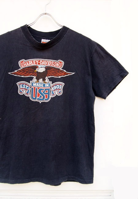 HARLEY-DAVIDSON 【ハーレー・ダビッドソン】 1980s“Hanes”Vintage T