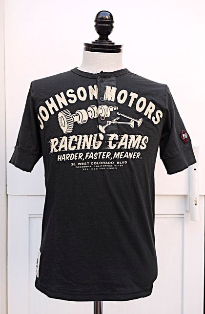 Johnson Motors Inc. ジョンソンモータース スラブTシャツ “RIDE OR DIE” 新品 VINTAGE BLACK size S USA製&frasl;Tシャツ&frasl;L&frasl;コットン&frasl;BLK&frasl;プリント