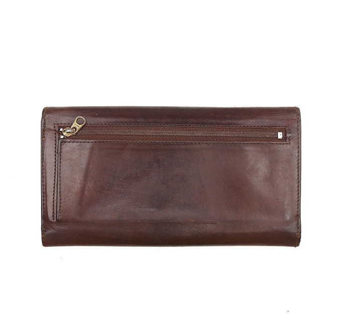 PANTY Original Design "OLD COACH" Vintage Remake Studs Leather Wallet / ��
