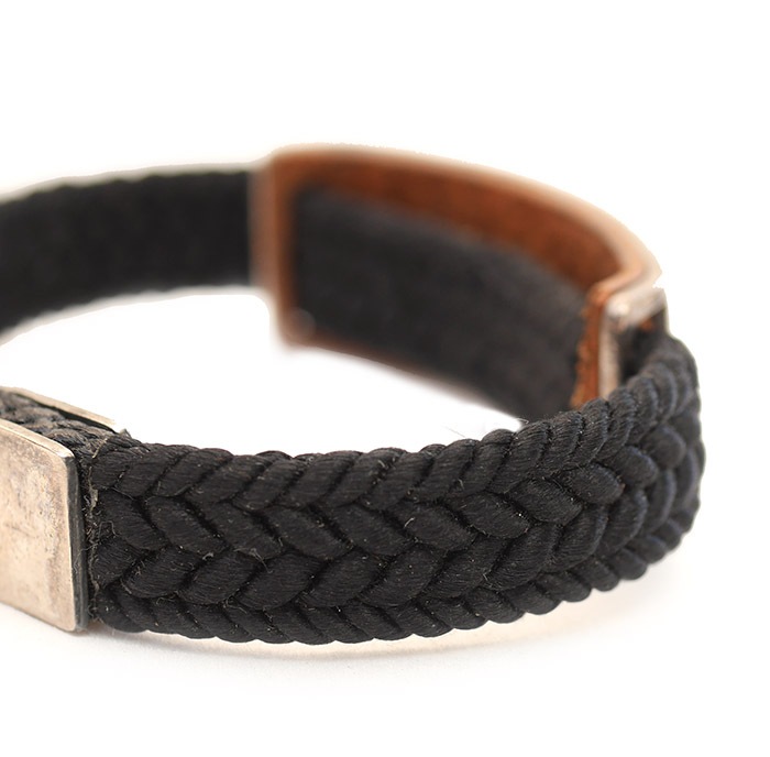 CHAFF DESIGN�̥���ա��ǥ������Braid Plate On Turquoise black