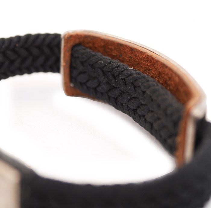 CHAFF DESIGN�̥���ա��ǥ������Braid Plate On Turquoise black