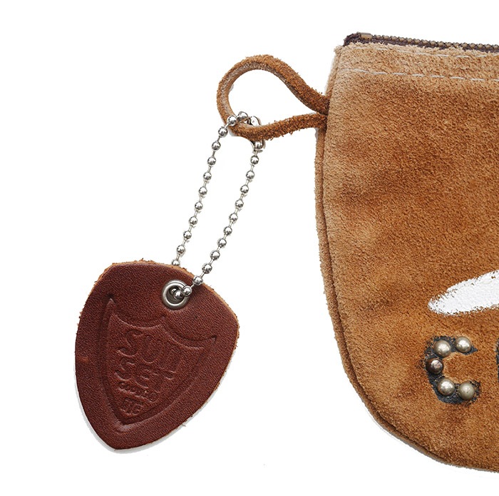 HTC SUNSET PRODUCT Multi Pouch CIGAR Wallet / Suede Camel