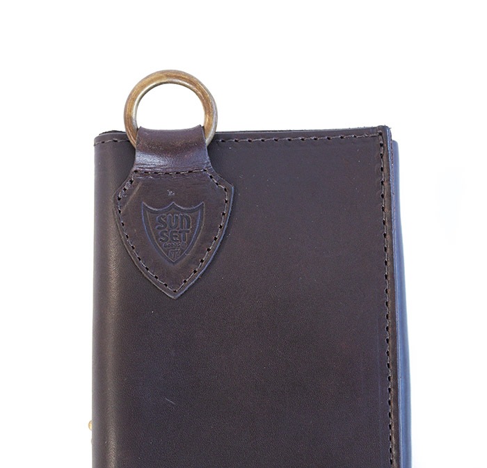 ��ͽ����ա�HTC Sunset Short Wallet Flower TQS B / D Brown