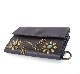��ͽ����ա�HTC Sunset Short Wallet Flower TQS B / D Brown