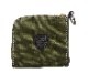 HTC Sunset L-zip Wallet  Flower #1 TQS N / MilitaryBrown Leather