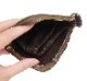 HTC Sunset L-zip Wallet  Flower #1 TQS N / MilitaryBrown Leather