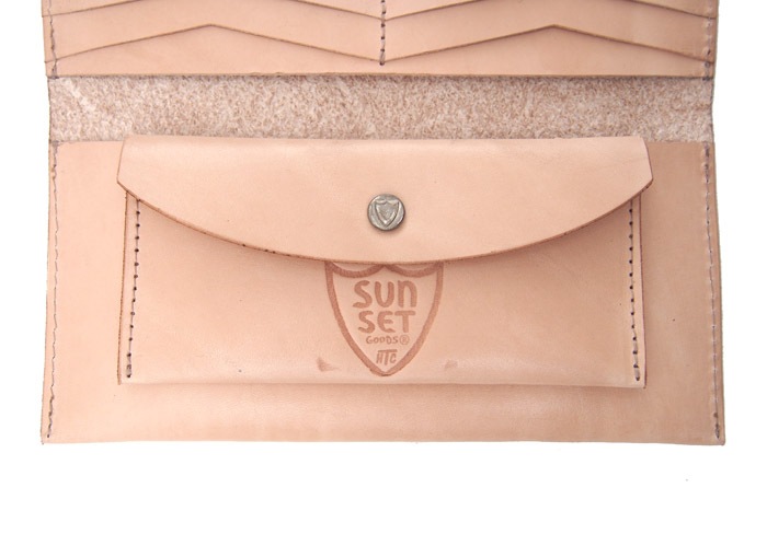 HTC Sunset Long Wallet Flower Wave #8 TQS MIX / Natural