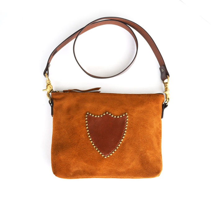 HTC SUNSET 3Way Shoulder Bag Emblem / Camel