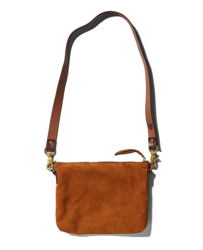 HTC SUNSET 3Way Shoulder Bag Emblem / Camel