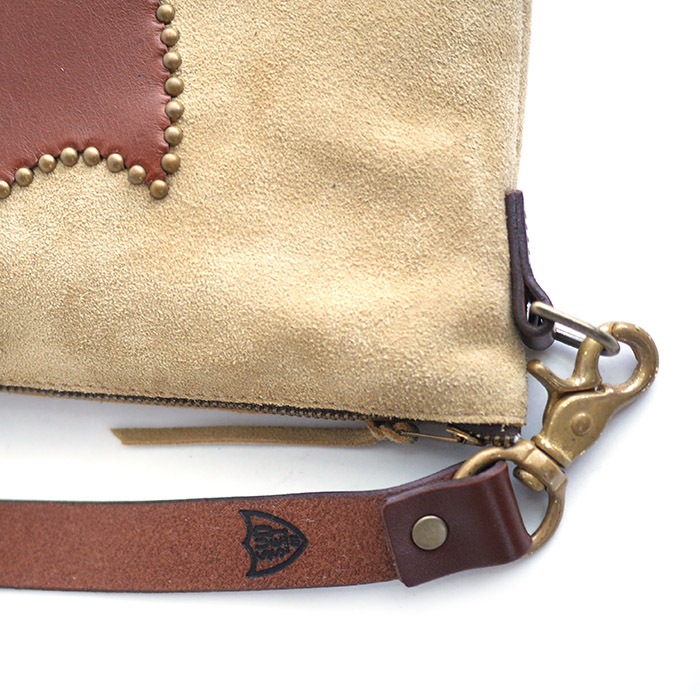 HTC SUNSET 3Way Shoulder Bag Emblem / Beige