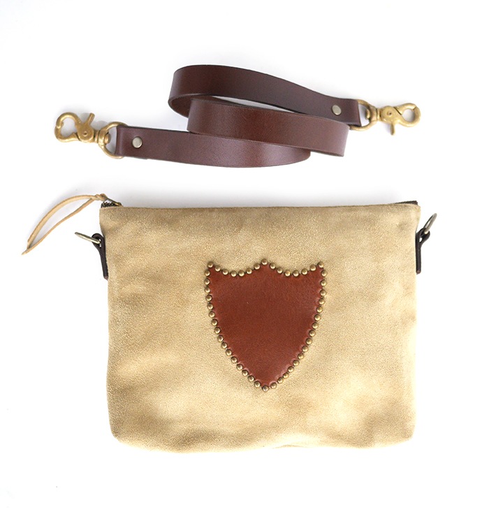 HTC SUNSET 3Way Shoulder Bag Emblem / Beige