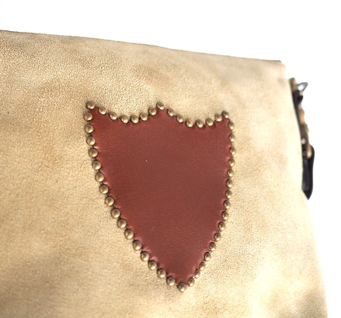 HTC SUNSET 3Way Shoulder Bag Emblem / Beige