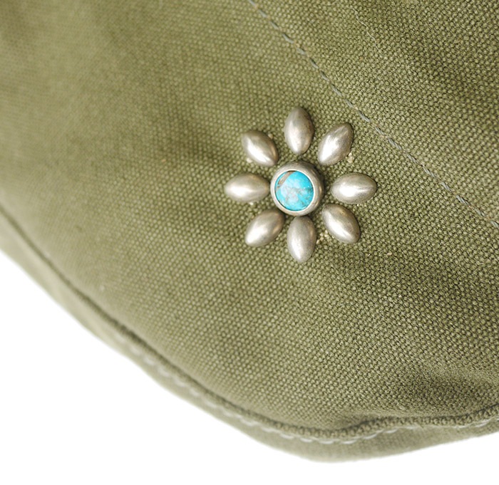 IrregulaR by ZIP STEVENSON Vintage Military Shoulder Bag #21 / Khaki