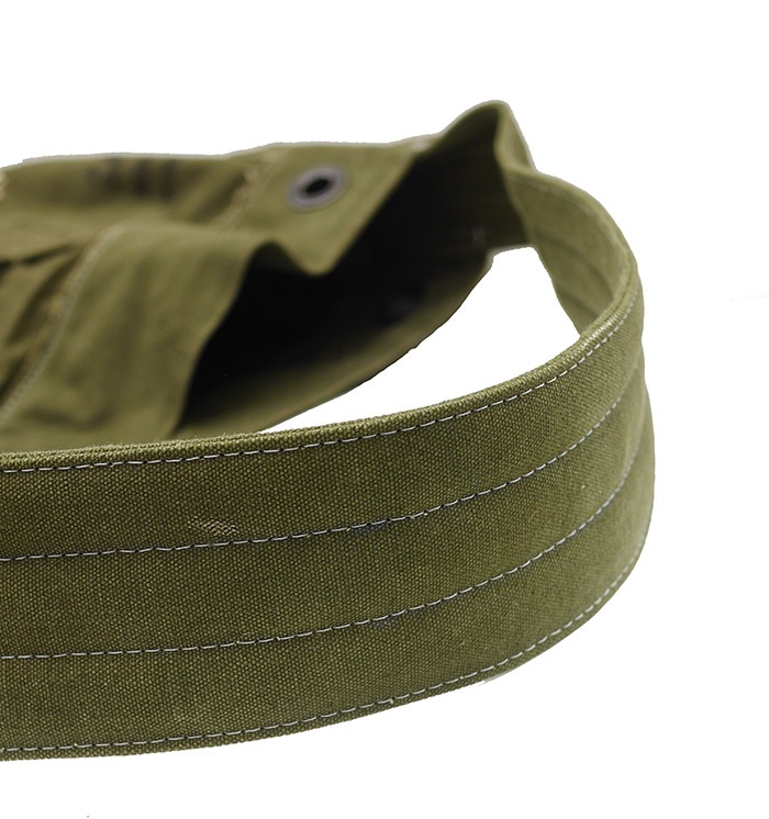 IrregulaR by ZIP STEVENSON Vintage Military Shoulder Bag #21 / Khaki