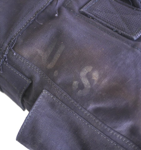 rregulaR by ZIP STEVENSON Vintage Military Shoulder Bag #14 / Navy