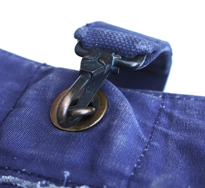 IrregulaR by ZIP STEVENSON Vintage Military Shoulder Bag #16 / Navy