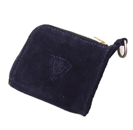 HTC L-zip Wallet Flower Suede #1 TQS N / Navy