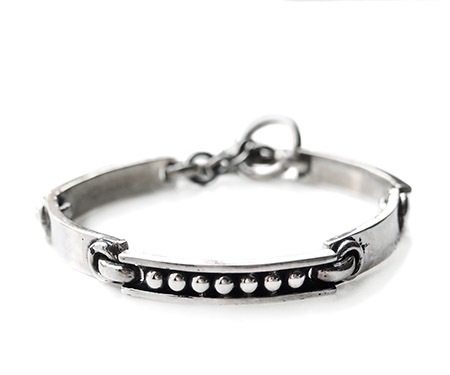 CHAFF DESIGN�̥���ա��ǥ������Silver Seed Chain Bracelet