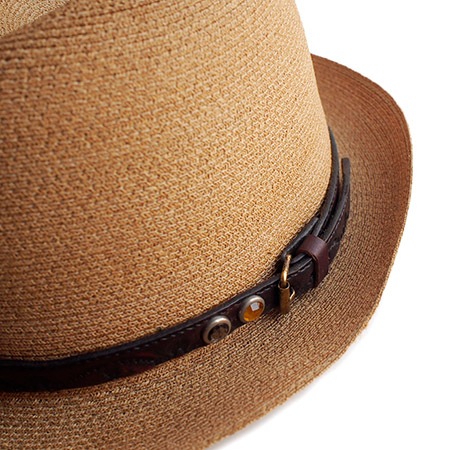 CHAFF DESIGN�̥���ա��ǥ������ Vintage Remake Custom Straw Hat / Natural