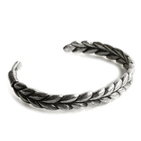 CHAFF DESIGN̥աǥWeat Silver Texture Bangle
