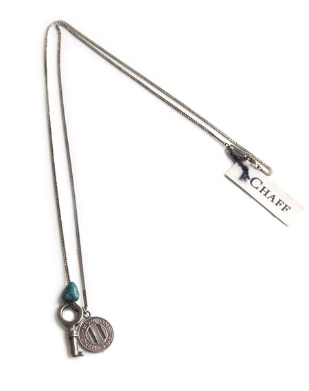 CHAFF DESIGN̥աǥToken&Turquoise Necklace