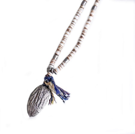 CHAFF DESIGN�̥���ա��ǥ������ALMOND SHELL NECKLACE