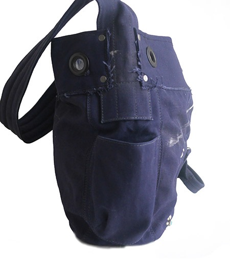 IrregulaR by ZIP STEVENSON �ڎ��ڎ��ގ��׎��ۥ�����ơ�����ᥤ�� �ߥ꥿�꡼���������Хå� /NAVY��