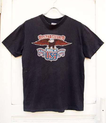 HARLEY-DAVIDSON 【ハーレー・ダビッドソン】 1980s“Hanes”Vintage T