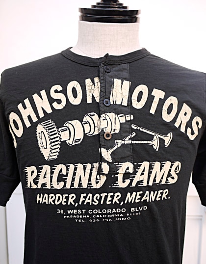 HA90年代USA製　JohnsonMotors SteveMcQueen Johnson Motors】【ジョンソンモータース】【Johnson Motors, inc